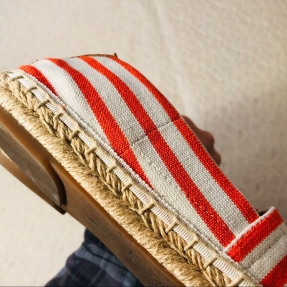 Vionic Valeri Espadrilles Orthopedic Striped Flats - Picture 9 of 9